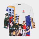 Dsquared2 Iconic D2 Kids Sport Edtn.05 T-Shirt WHITE