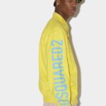 Dsquared2 Iconic D2 Leaf Long Sleeve Polo Sweatshirt