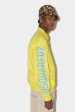 Dsquared2 Iconic D2 Leaf Long Sleeve Polo Sweatshirt