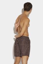 Dsquared2 Iconic D2 Monogram Midi Boxer - Image 2