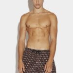 Dsquared2 Iconic D2 Monogram Midi Boxer