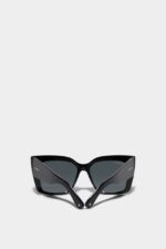 Dsquared2 Iconic D2 Refined Black Sunglasses BLACK - Image 3