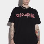 Dsquared2 Iconic D2 Rock Slouch T-Shirt