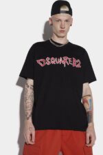 Dsquared2 Iconic D2 Rock Slouch T-Shirt