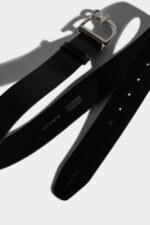 Dsquared2 Iconic D2 Statement Belt BLACK - Image 3