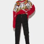 Dsquared2 Iconic D2 Tiger Boston Jeans