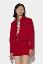 Dsquared2 Iconic D2 Tiger Boyfriend Jacket - Image 2