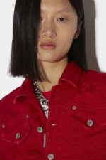 Dsquared2 Iconic D2 Tiger Boyfriend Jacket - Image 5
