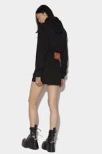 Dsquared2 Iconic D2 Tiger Mini Skirt RED/BLACK - Image 2