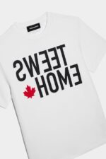 Dsquared2 Iconic D2 White Kids T-Shirt WHITE - Image 3