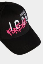 Dsquared2 Iconic D2Kids Baseball Cap BLACK/BLACK - Image 5