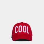 Dsquared2 Iconic D2Kids Baseball Cap ECLIPSE BLUE/TANGO RED
