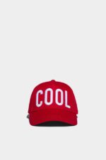 Dsquared2 Iconic D2Kids Baseball Cap ECLIPSE BLUE/TANGO RED