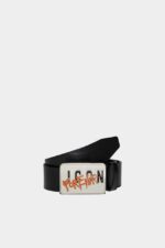 Dsquared2 Iconic D2Kids Belt BLACK