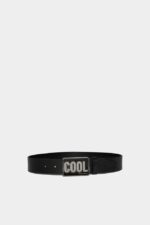 Dsquared2 Iconic D2Kids Belt BLACK D2 - Image 2