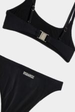 Dsquared2 Iconic D2Kids Bikini BRIGHT RED/BLACK - Image 4