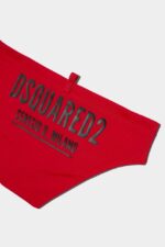Dsquared2 Iconic D2Kids Brief BRIGHT RED/BLACK - Image 4