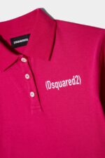 Dsquared2 Iconic D2Kids Crop Polo - Image 3