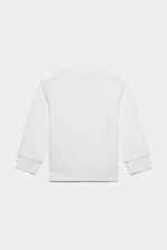 Dsquared2 Iconic D2Kids Icon Forever Sweatshirt FANTASY/WHITE - Image 2