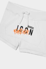 Dsquared2 Iconic D2Kids Icon Forever Sweatshorts - Image 4
