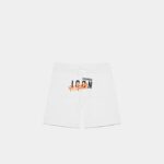 Dsquared2 Iconic D2Kids Icon Forever Sweatshorts GREEN/WHITE