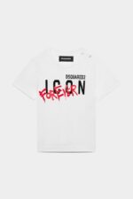 Dsquared2 Iconic D2Kids Icon Forever T-Shirt BLACK/BLACK
