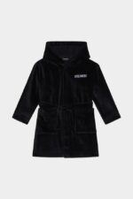 Dsquared2 Iconic D2Kids Icon Robe WHITE/BLACK