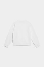 Dsquared2 Iconic D2Kids Icon Spray Sweatshirt BLACK - Image 2