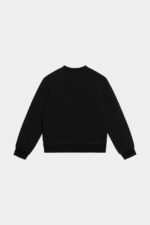Dsquared2 Iconic D2Kids Icon Spray Sweatshirt BLACK/WHITE - Image 2