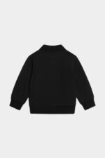 Dsquared2 Iconic D2Kids Icon Spray Zipped Sweater FUCHSIA/BLACK - Image 2