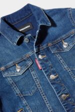 Dsquared2 Iconic D2Kids Jacket BLUE - Image 3