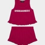 Dsquared2 Iconic D2Kids Pyjamas MINNIE PINK/WHITE