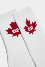 Dsquared2 Iconic D2Kids Socks BLUE - Image 4