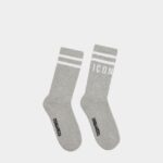 Dsquared2 Iconic D2Kids Socks WHITE/GREY MELANGE