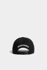 Dsquared2 Iconic D2Kids Sport Edtn.05 Baseball Cap BLACK - Image 2