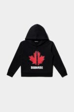 Dsquared2 Iconic D2Kids Sport Edtn.05 Hoodie WHITE/BLACK