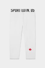 Dsquared2 Iconic D2Kids Sport Edtn.05 Leggings WHITE - Image 2
