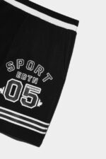 Dsquared2 Iconic D2Kids Sport Edtn.05 Shorts BLACK/TANGO RED - Image 4