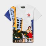 Dsquared2 Iconic D2Kids Sport Edtn.05 T-Shirt WHITE