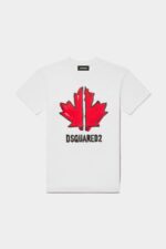 Dsquared2 Iconic D2Kids Sport Edtn.05 T-Shirt WHITE/BLACK