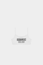 Dsquared2 Iconic D2Kids Sports Bra BLACK/WHITE