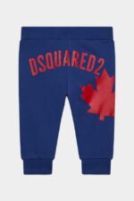 Dsquared2 Iconic D2Kids Sweatpants MAZARINE BLUE/BLACK - Image 2