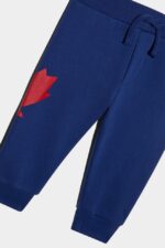 Dsquared2 Iconic D2Kids Sweatpants MAZARINE BLUE/BLACK - Image 3