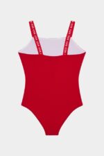 Dsquared2 Iconic D2Kids Swimsuit BRIGHT RED - Image 2