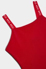 Dsquared2 Iconic D2Kids Swimsuit BRIGHT RED - Image 3
