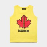 Dsquared2 Iconic D2Kids T-Shirt LEMON YELLOW/WHITE