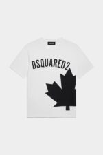 Dsquared2 Iconic D2Kids T-Shirt TANGO RED/WHITE