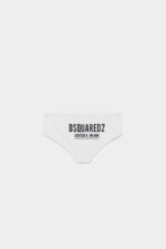 Dsquared2 Iconic D2Kids Underwear CAMELLIA ROSE/WHITE - Image 2