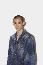 Dsquared2 Iconic Dan Jean Jacket BLUE D2 - Image 4