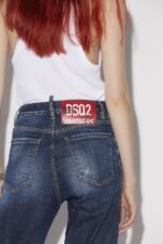 Dsquared2 Iconic Dark Clean Boston Denim Jeans - Image 5